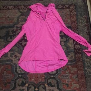 Cute pink workout top